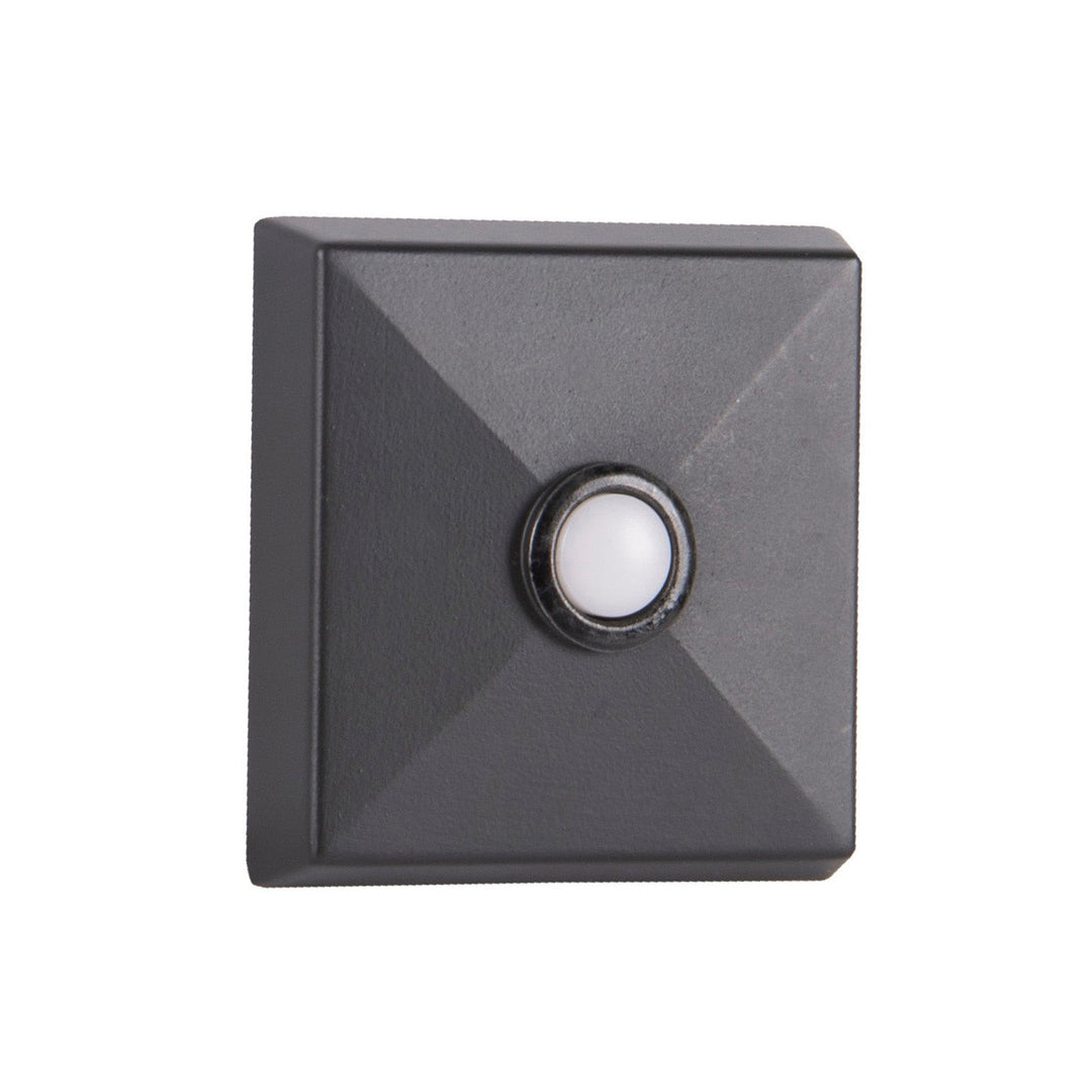 Surface Mount LED Lighted Push Button in Black CRAFTMADE