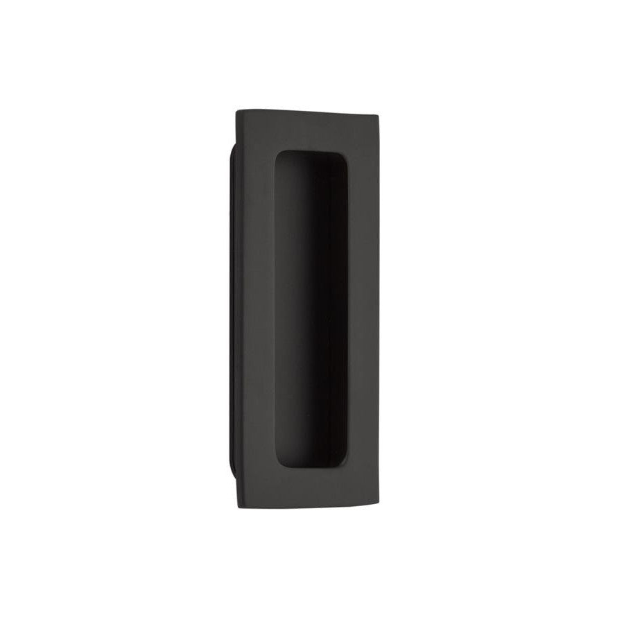 4 Inch Solid Brass Modern Rectangular Flush Pull EMTEK