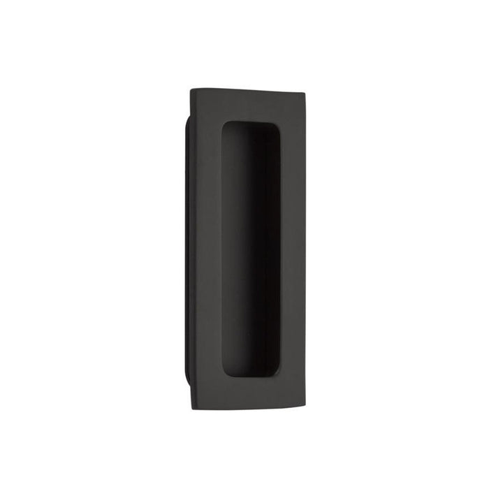 4 Inch Solid Brass Modern Rectangular Flush Pull EMTEK