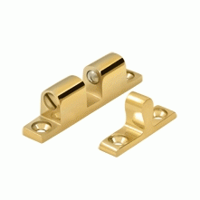 1 7/8 Inch Deltana Ball Tension Catch (PVD Lifetime Polished Brass) DELTANA