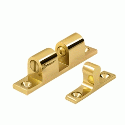 2 1/4 Inch Deltana Ball Tension Catch (PVD Lifetime Polished Brass Finish) DELTANA