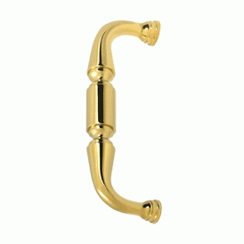 6 Inch Deltana Solid Brass Door Pull (Polished Brass) DELTANA