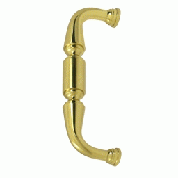 6 Inch Deltana Solid Brass Door Pull (Polished Brass Finish) DELTANA