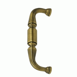 6 Inch Deltana Solid Brass Door Pull (Antique Brass Finish) DELTANA