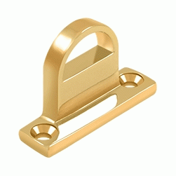 1 Inch Deltana Solid Brass Heavy Duty Bracket (Polished Brass Finish) DELTANA