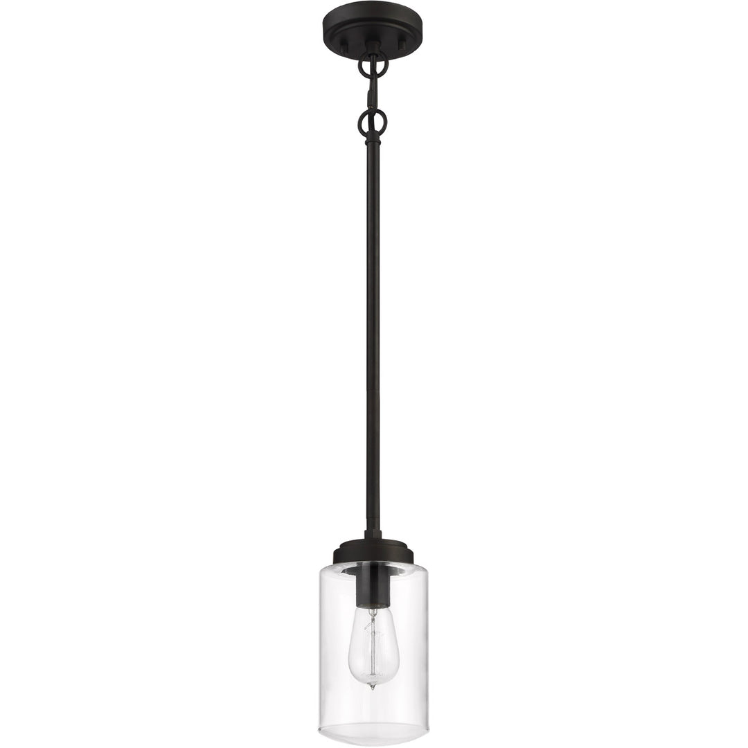 Crosspoint 1 Light Outdoor Mini Pendant Espresso CRAFTMADE