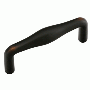 3 3/4 Inch Overall (3 1/2 Inch c-c) Dane Pull (Oil Rubbed Bronze Finish) EMTEK