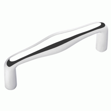 3 1/4 Inch Overall (3 Inch c-c) Dane Pull (Polished Chrome Finish) EMTEK