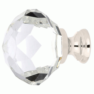 1 3/4 Inch Diamond Wardrobe Knob (Polished Chrome Finish) EMTEK