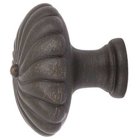 1 1/4 Inch Tuscany Bronze Twist Round Knob (Medium Bronze) EMTEK