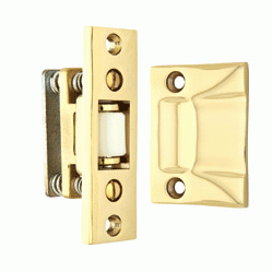 Roller Catch with Strike (Polished Brass Finish) EMTEK