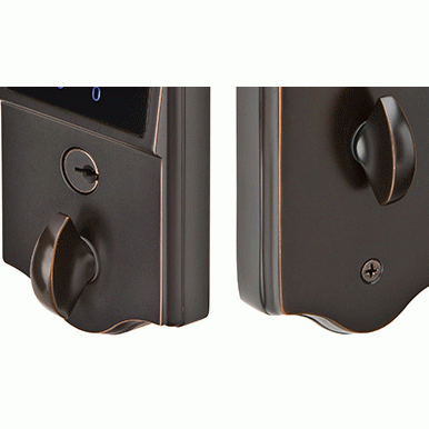 Emtek Oil Rubbed Bronze EMTouch Electronic Touchscreen Keypad Deadbolt EMTEK