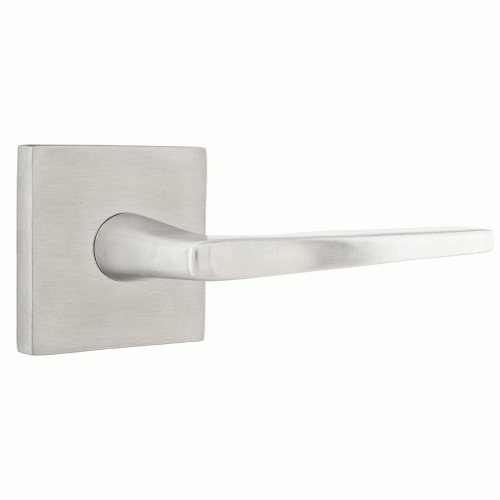 Emtek Hermes Lever With Square Rosette (Several Finish Options) EMTEK