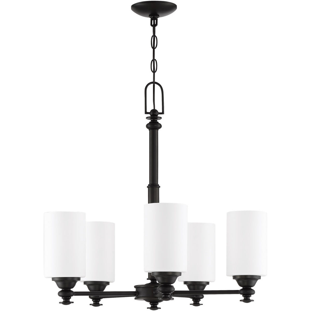 Dardyn 5 Light Chandelier in Espresso CRAFTMADE