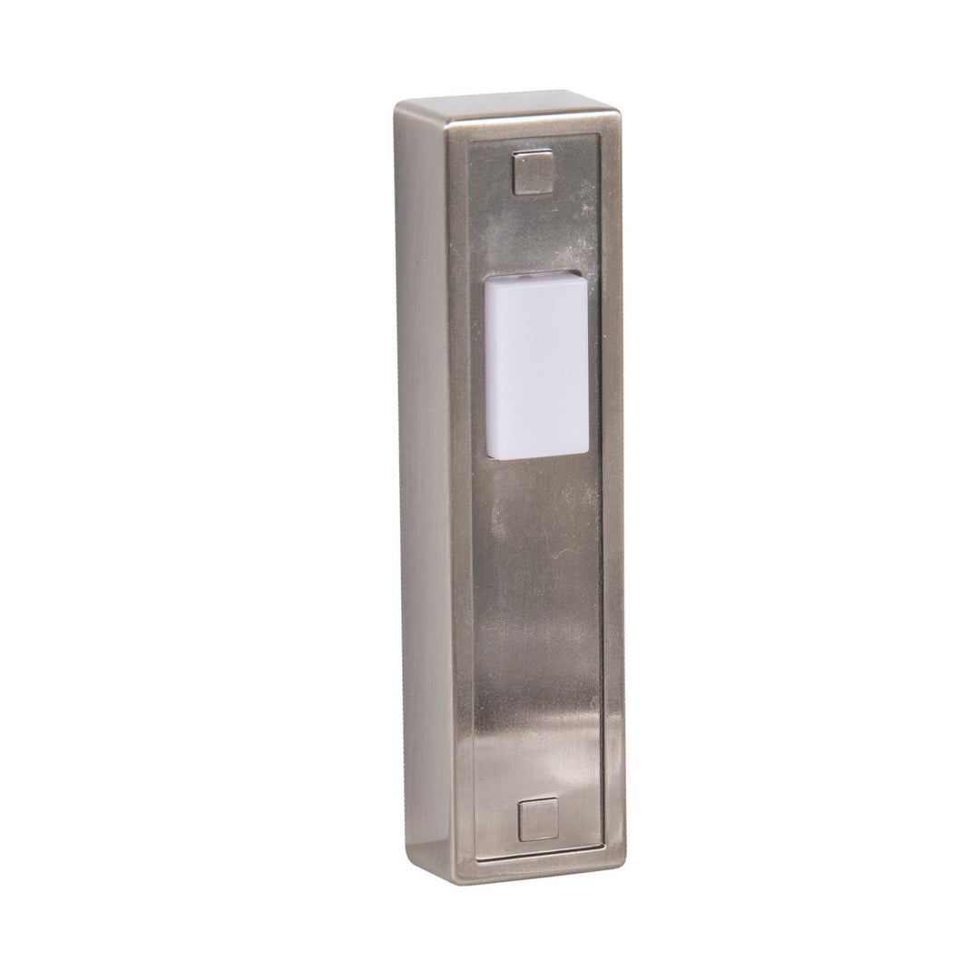 Surface Mount LED Lighted Push Button in Antique Nickel CRAFTMADE