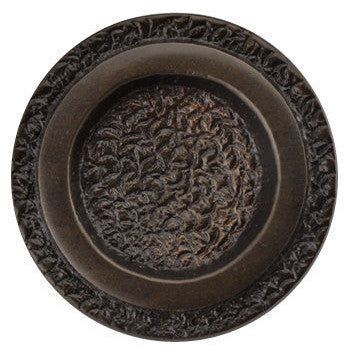 2 Inch Solid Brass Cascade Circle Knob (Oil Rubbed Bronze Finish) COPPER MOUNTAIN HARDWARE