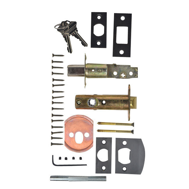 L'Enfant Style Deadbolt Entryway Set (Oil Rubbed Bronze) COPPER MOUNTAIN HARDWARE