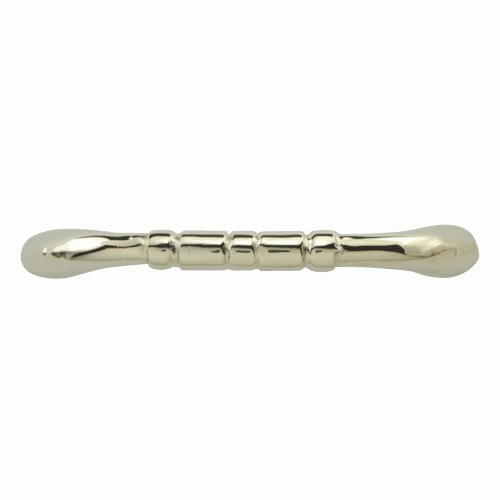 3 1/2 Inch Overall (3 Inch c-c) Solid Brass Traditional Pull (Polished Chrome Finish) COPPER MOUNTAIN HARDWARE