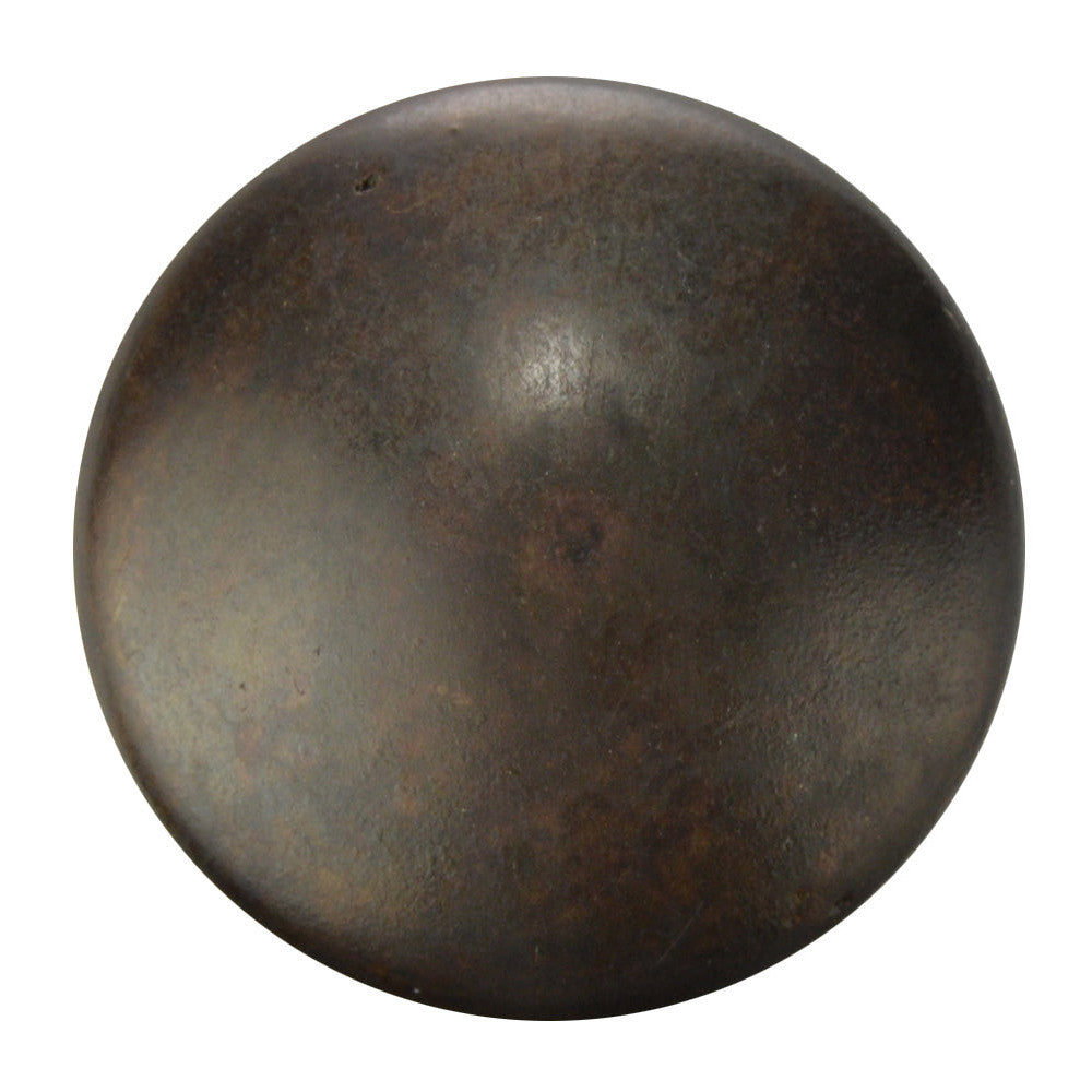 1 Inch Brass Round Cabinet Knob (Oil Rubbed Bronze Finish) COPPER MOUNTAIN HARDWARE