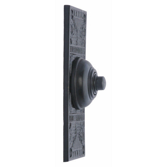 Solid Brass Eastlake Style Door Bell (Oil Rubbed Bronze Finish) COPPER MOUNTAIN HARDWARE