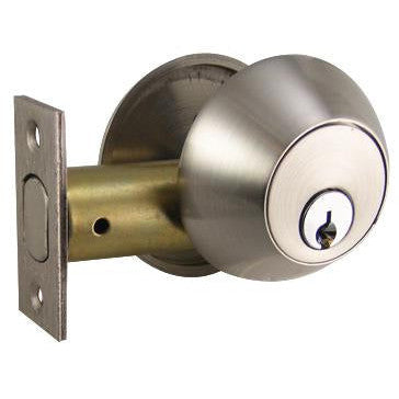 Solid Brass Keyed Entry Deadbolt (Several Finishes Available) EMTEK