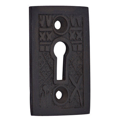 Solid Brass Tiny Key Hole Cover (Oil Rubbed Bronze Finish) Copper Mountain Hardware