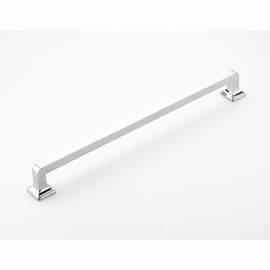 16 1/8 Inch (15 Inch c-c) Menlo Park Appliance Pull (Polished Chrome Finish) SCHAUB