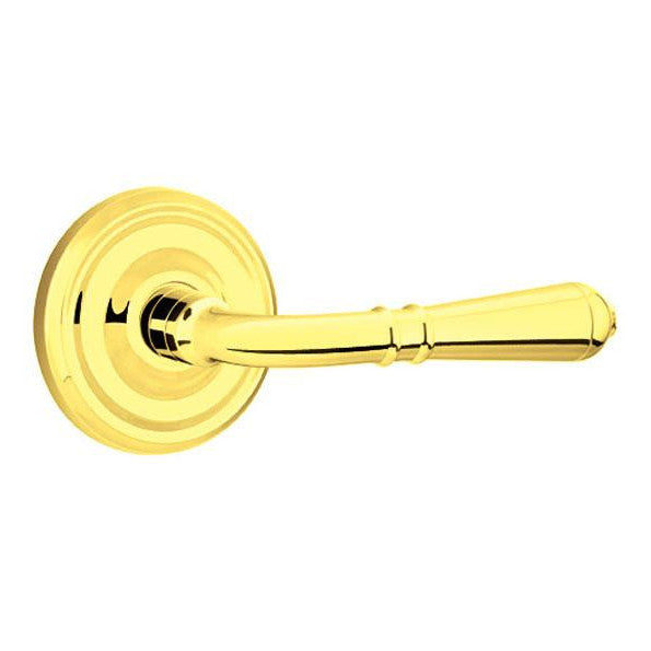 Emtek Solid Brass Turino Lever With Regular Rosette (Many Finishes Available) EMTEK