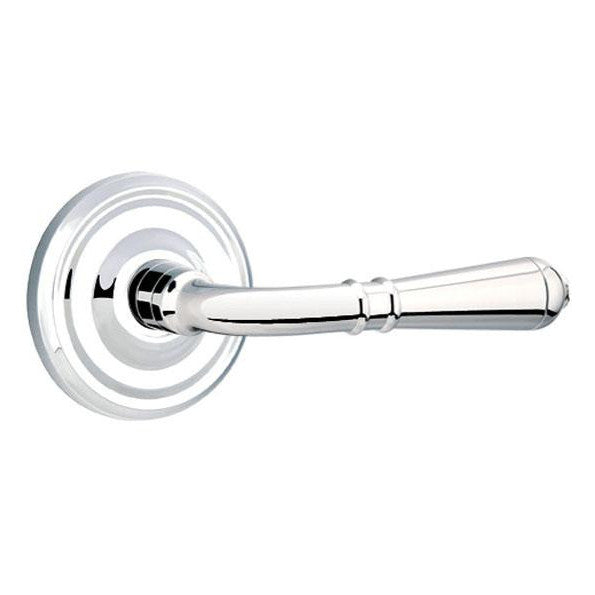 Emtek 810T Turino Brass Modern Passage Leverset Satin Nickel Leverset Passage EMTEK