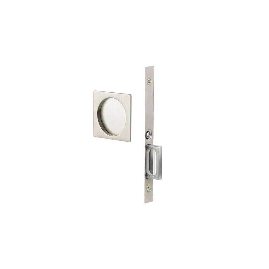 Emtek Square Brass Mortise Pocket Door (Several Finishes Available) EMTEK