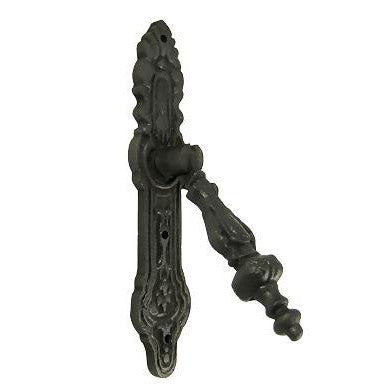 4 Inch Solid Brass Baroque/Rococo Drop Pull (Oil Rubbed Bronze Finish) COPPER MOUNTAIN HARDWARE