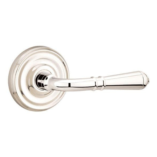 Emtek Solid Brass Turino Lever With Regular Rosette (Many Finishes Available) EMTEK