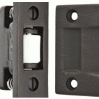 Roller Catch with Strike (Oil Rubbed Bronze Finish) EMTEK