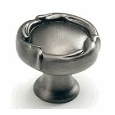 1 5/16 Inch French Farm Knob (Antique Nickel Finish) SCHAUB