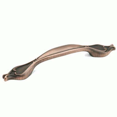 6 1/2 Inch (3 3/4 Inch c-c) French Farm Pull (Empire Bronze Finish) SCHAUB