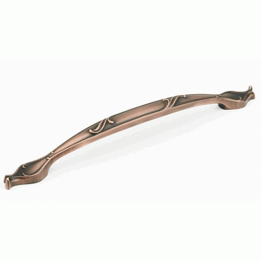 16 1/2 Inch (12 Inch c-c) French Farm Appliance Pull (Empire Bronze Finish) SCHAUB