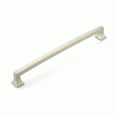 16 1/8 Inch (15 Inch c-c) Menlo Park Appliance Pull Satin Nickel SCHAUB