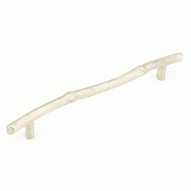 15 5/8 Inch (12 Inch c-c) Mountain Branch Pull (Antique Silver Finish) SCHAUB