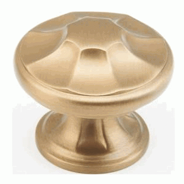 1 3/8 Inch Empire Knob (Brushed Bronze Finish) SCHAUB