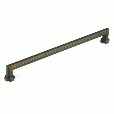 16 Inch (15 Inch c-c) Empire Pull (Ancient Bronze Finish) SCHAUB