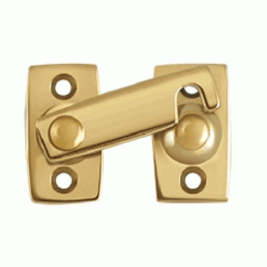 1 3/8 Inch Solid Brass Shutter Bar Door Latch (PVD Finish) DELTANA