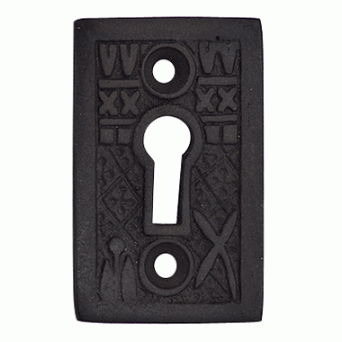 Solid Brass Tiny Key Hole Cover (Oil Rubbed Bronze Finish) Copper Mountain Hardware