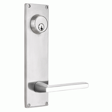 Stainless Steel Single Keyed Style Passage Entryway Set EMTEK