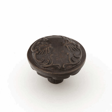 1 1/4 Inch Cantata Round Knob (Dark Glaze Finish) SCHAUB