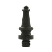 1 3/16 Inch Solid Brass Steeple Tip Hinge Finial (Bronze Dark Finish) DELTANA