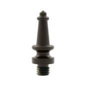 1 3/16 Inch Solid Brass Steeple Tip Door Finial (Oil Rubbed Bronze Finish) DELTANA