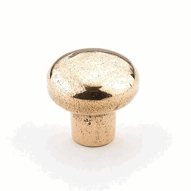 1 3/8 Inch Artifax Round Knob (Natural Bronze Finish) SCHAUB