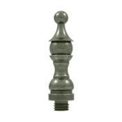 3 Inch Solid Brass Hinge Royal Finial (White Bronze Medium Finish) DELTANA