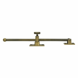 10 Inch Solid Brass Standard Casement Stay Adjuster (Antique Brass Finish) DELTANA