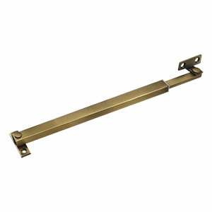 12 Inch Solid Brass Friction Casement Fastener (Antique Brass Finish) DELTANA